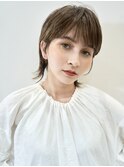 大人可愛いウルフショート/前髪ありショート/20代30代40代ヘア