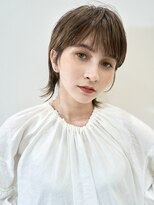 大人可愛いウルフショート/前髪ありショート/20代30代40代ヘア