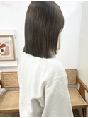 【似合わせカット】切りっぱなしボブ