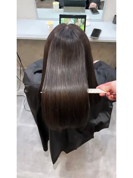 アンダーバーホワイト 広島 本通店(_WHITE) 髪質改善カラー×グレージュ