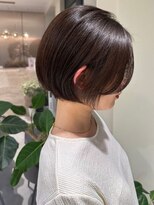 ミズチャーム(Ms.CHARM) 前下がりショートボブ/ナチュラル