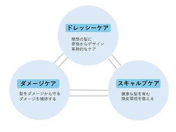 牛田の美容室 ディーゼル(DiESEL)の写真/生まれつきの髪質や年齢と共に増えるお悩みに最適で革新的な施術【ドレッシーケア】で骨格からデザイン◎