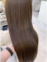 ディジョン(Dijon)&nbsp;韓国顔まわりレイヤーカットグレージュオリーブベージュブラウン