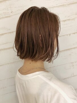 グート ヘアーラボ(gut HAIR LABO) ショートボブ/オレンジブラウン