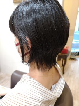 ルシードスタイル クリザンテーム 白髪染め/白髪ぼかし/ハイライト/カラー/ショート/ボブ/ウルフ