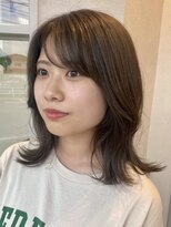 ポジ(poji)&nbsp;外はねボブ　きりっぱなし　韓国風　髪質改善トリートメント