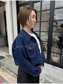 ショート襟足