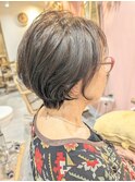 丸みショート