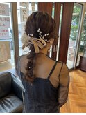 パーティースタイル/結婚式お呼ばれヘア