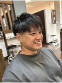 ツーブロ刈り上げ