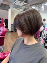 アクティフ(actif) お客様のリアルなショートヘアスタイル 50代【名古屋駅actif】