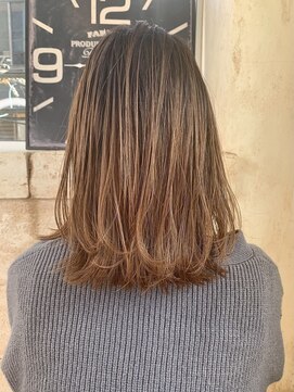 ニスル 町田店(NISURU) 似合わせカット/大人ガーリー/ダークアッシュ/着物/町田/町田駅