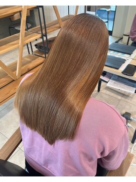 エクファ ヘアエステアンドスパ(ex-fa hair esthe&spa) 前髪/アンブレラカラー/こなれミディ/イメチェン/ウェーブパーマ