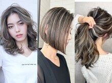 根本が伸びても境目が目立ちにくく、自然に馴染む【白髪ぼかしカラー】忙しい大人女性の味方☆