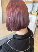 ブリーチ透明感ピンクラベンダー