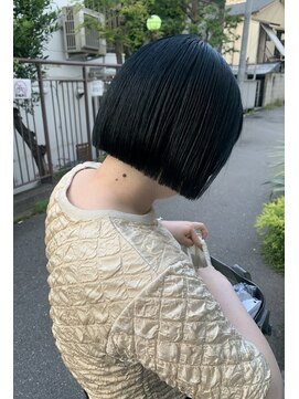 スクレ(s:;cre) 【ミニボブ×ダークネイビー】