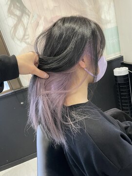ヘアーデザイン ジェルム(Hair Design germe) インナーパープル #しのだスペシャル