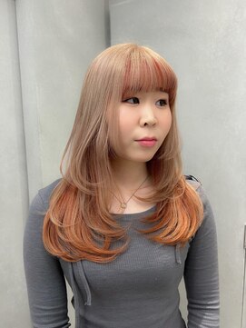 オニキス(ONYX) デザインカラー×インナーカラー【aya指名】