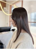 顔周りのレイヤースタイル