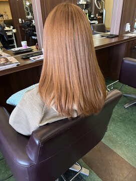 シャンプー ボーイ 宮崎柳丸店(SHAMPOO BOY) ブリーチあり/オレンジベージュ【宮崎市/柳丸町】