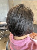 前下がりショートボブ