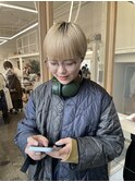 ハイトーン × マッシュショート