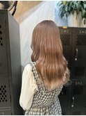 オレンジベージュ/サーモンピンク/ピンクベージュ