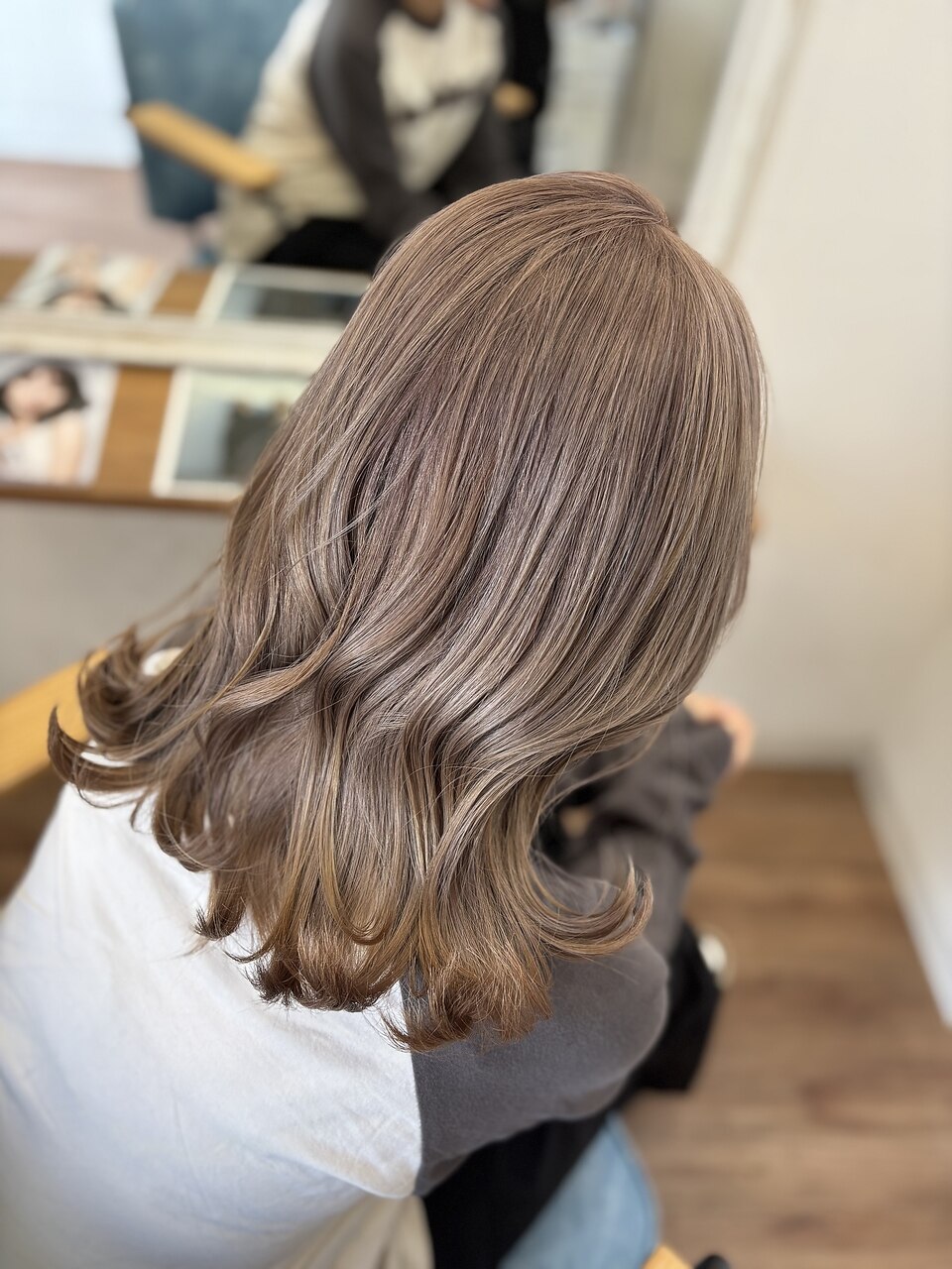 【ダブルカラー】リタッチブリーチ+オンカラー+トリートメント/14300