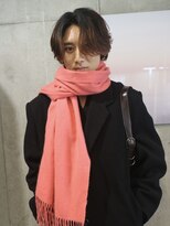 アコロン(acoron.)&nbsp;カット/ニュアンスパーマ/センターパート/池袋メンズカット