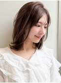 愛され薄めバング20代30代40代◎ワンカールグランマッシュ