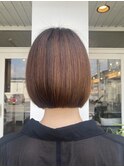 切りっぱなしボブ