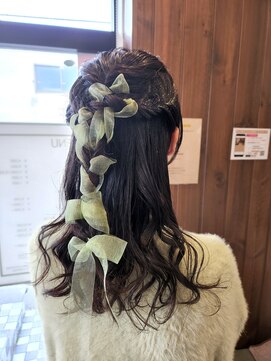 トロンコ(TORONCO) ハーフアップ