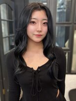 ルモア(RUMOR)&nbsp;ダークグレージュ 透明感カラー レイヤーカット プルエクステ