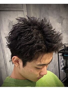サイファー 心斎橋(CIPHER.) 話題沸騰中スパイキーピンパーマ