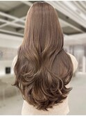 黒髪/クラゲヘアー/オリーブグレー/小顔/ココアベージュ/渋谷