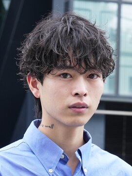 フィフス(fifth) 原宿シャドウパーマメンズカットラウンドマッシコンマヘアfifth