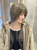 トマト(TOMTO)&nbsp;【RENA】1ブリーチグレージュ_ショートウルフ