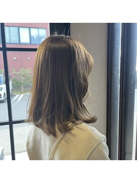 リリ(Liri material care salon by JAPAN) 透け感オリーブベージュ