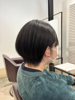 ノーム バイ アウラ(norm. by aura)&nbsp;ショートボブ丸みショートくびれショートミニボブ