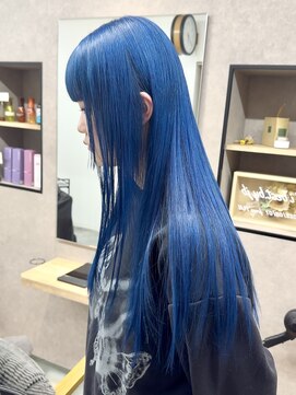 リベストバイジェービー 稲毛(li best. byjb) ダークアッシュ/大人ガーリー/似合わせカット[稲毛/白髪ぼかし]