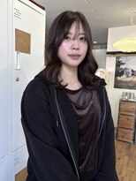 ムク(Muku)&nbsp;ミディアムヘアの艶ブラウン