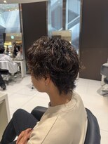 アヴァンスクロス あべのルシアス店(AVANCE. CROSS) MEN’S HAIR/サーフカール/刈り上げセンターパート/天王寺
