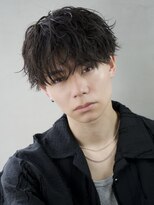 エイド 本店(aid)&nbsp;ルーズパーマショートマッシュ刈り上げツーブロック