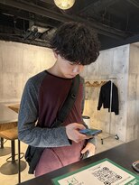 アドレスサーティーン(Address13)&nbsp;シャドウパーマ[大阪/梅田/メンズパーマ/シャドウパーマ]