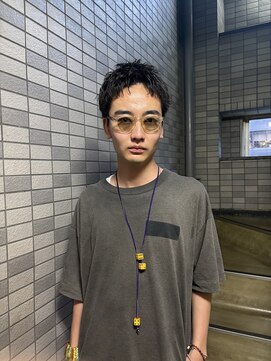 シャルム(charme) ピンパーマ 短髪 ルーズショート