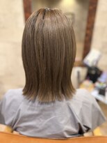 ヘアサロン アプリ(hair salon APPLI) 大人の柔らかミディアム×透明感カラー