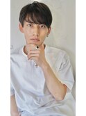 刈り上げない大人マッシュショート好印象メンズヘア