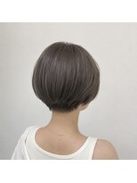 アンリエラ(Unliera)&nbsp;20代30代40代/ショートボブ/ブリーチ無しグレージュ/松山美容室