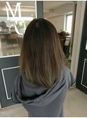 アッシュ系グラデーションカラー