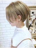 ミヤザキスタイル  襟足刈り上げハンサムショート